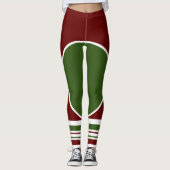 "Feestdagen in de tropen" Leggings (Voorkant)