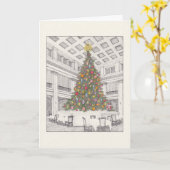 Feestdagen in de Walnut Room op Field's Kaart (Gele Bloem)