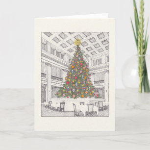 Feestdagen in de Walnut Room op Field's Kaart