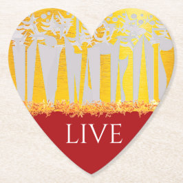 FEESTDAGEN IN HET CENTRAL PARK! :) KARTONNEN ONDERZETTERS