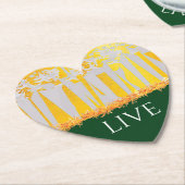 FEESTDAGEN IN HET CENTRAL PARK! :) KARTONNEN ONDERZETTERS (Gekanteld)