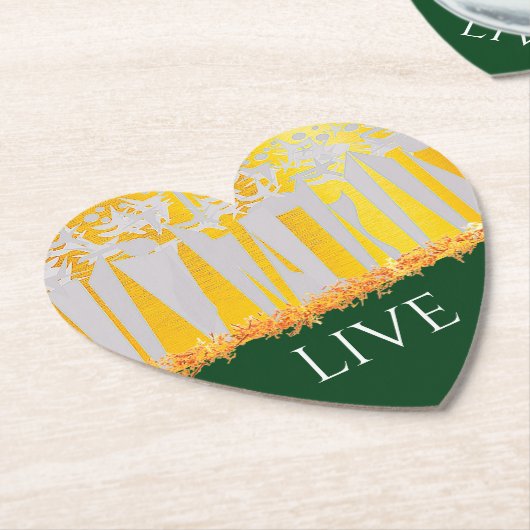 FEESTDAGEN IN HET CENTRAL PARK! :) KARTONNEN ONDERZETTERS (Gekanteld)