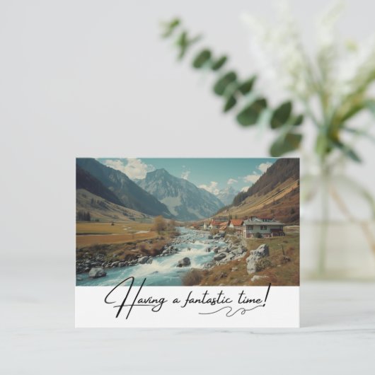 Feestdagen in het dorp (Staand voorkant)