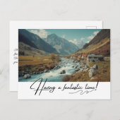 Feestdagen in het dorp (Voorkant / Achterkant)