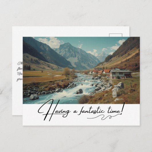 Feestdagen in het dorp (Voorkant / Achterkant)