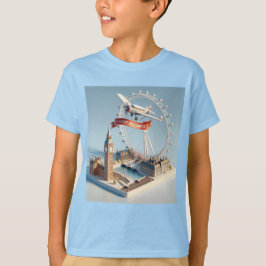 Feestdagen in Londen door Natasha Us T-shirt