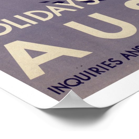  Feestdagen in Oostenrijk Gondola Lift Alps Poster (Hoek)