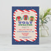 Feestdagen Jumper met een lomp-zalig kerstfeest Kaart (Staand voorkant)