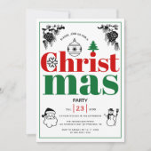 feestdagen kaart (Voorkant)