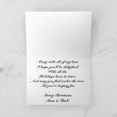 FEESTDAGEN KAART (Binnen)