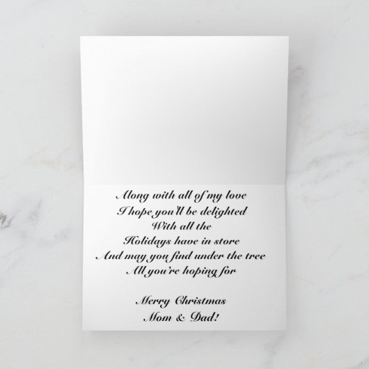  FEESTDAGEN KAART (Binnen)