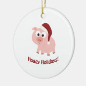 Feestdagen! Keramisch Ornament (Links)