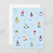 feestdagen kerst feestdagenkaart (Voorkant / Achterkant)