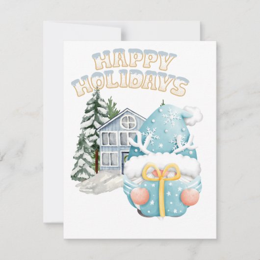 feestdagen kerst feestdagenkaart (Voorkant)