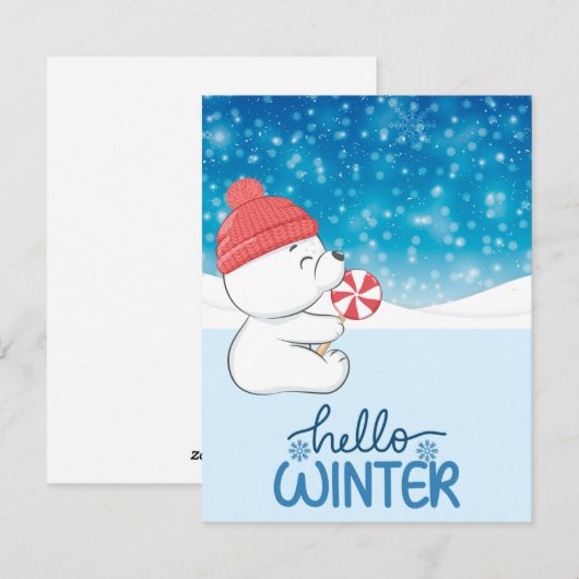 feestdagen kerst feestdagenkaart (Voorkant / Achterkant)