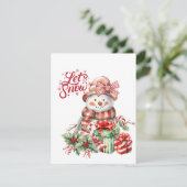 feestdagen kerst feestdagenkaart (Staand voorkant)