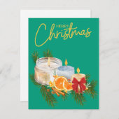 feestdagen kerst feestdagenkaart (Voorkant / Achterkant)