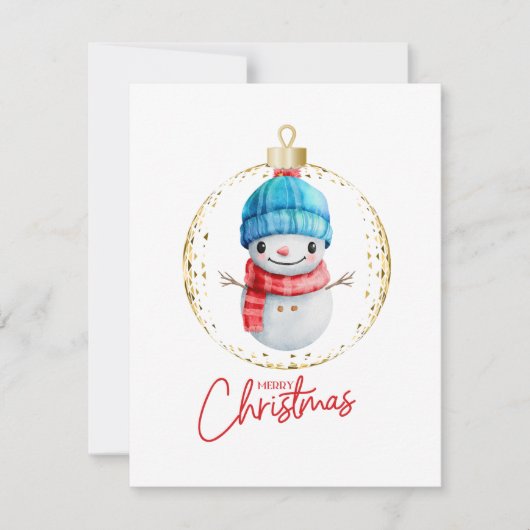 feestdagen kerst feestdagenkaart (Voorkant)