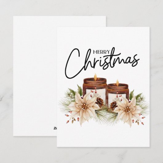 feestdagen kerst feestdagenkaart (Voorkant / Achterkant)