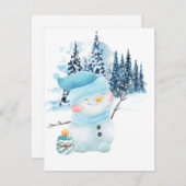 feestdagen kerst feestdagenkaart (Voorkant / Achterkant)