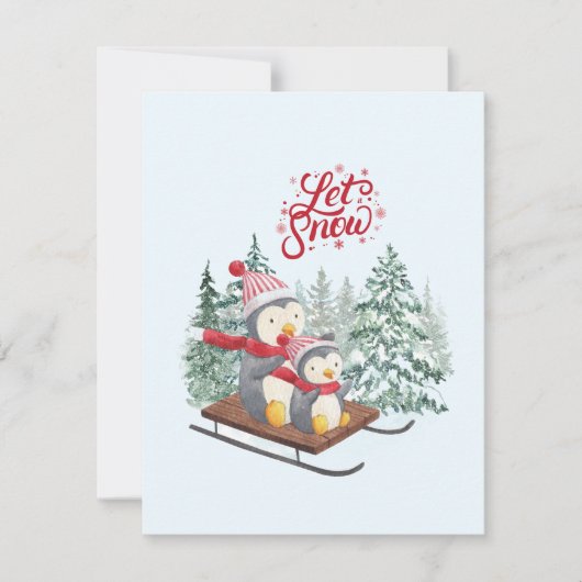 feestdagen kerst feestdagenkaart (Voorkant)