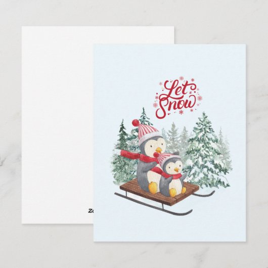 feestdagen kerst feestdagenkaart (Voorkant / Achterkant)