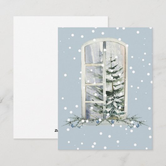 feestdagen kerst feestdagenkaart (Voorkant / Achterkant)