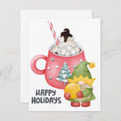 feestdagen kerst feestdagenkaart (Voorkant / Achterkant)