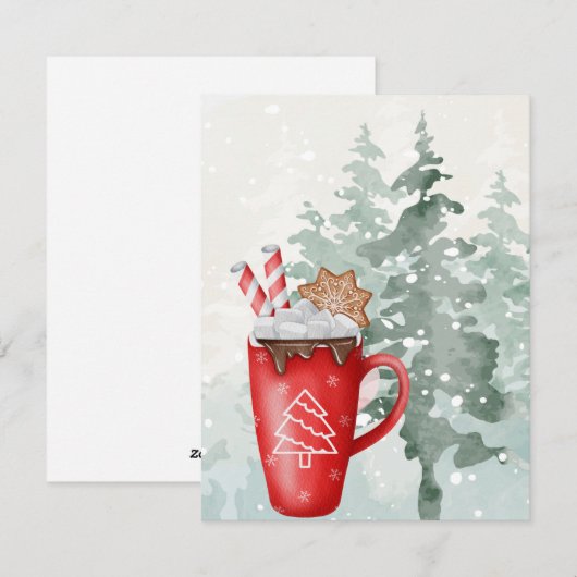 feestdagen kerst feestdagenkaart (Voorkant / Achterkant)