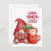 feestdagen kerst feestdagenkaart (Voorkant / Achterkant)