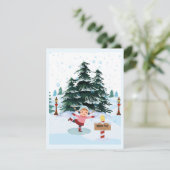 feestdagen kerst feestdagenkaart (Staand voorkant)