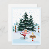 feestdagen kerst feestdagenkaart (Voorkant / Achterkant)