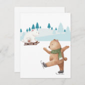 feestdagen kerst feestdagenkaart (Voorkant / Achterkant)