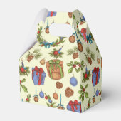  feestdagen | Kerstmis Bedankdoosjes (Voorkant Zijde)