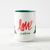 Feestdagen kunnen zuigen liefde jezelf meer Mok (Midden)