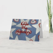 Feestdagen Liefde! Kaart (Voorkant)