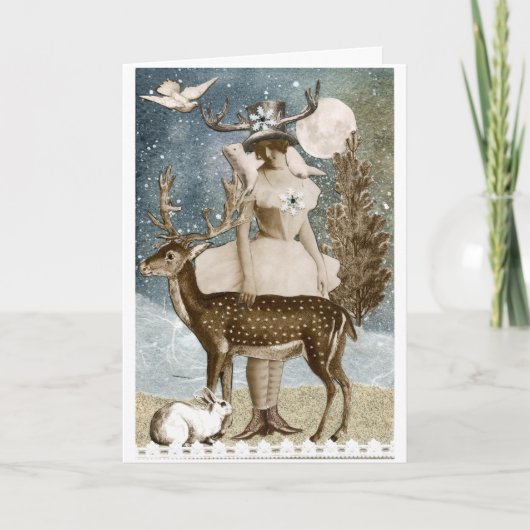 Feestdagen met de groeten van Friends Solstice (Voorkant)