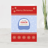 Feestdagen met fietsbus op kerstmis - aangepaste g kaart (Voorkant)