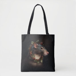Feestdagen met handige en feestelijke paardenritte tote bag