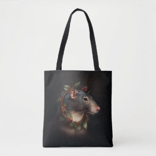 Feestdagen met handige en feestelijke paardenritte tote bag