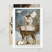 Feestdagen met het Briefkaart Friends (Voorkant / Achterkant)