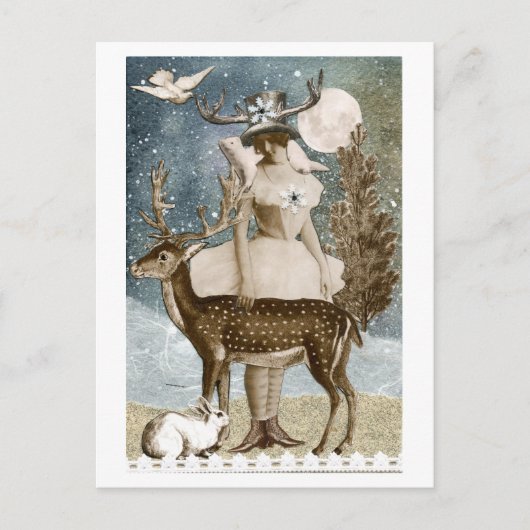 Feestdagen met het Briefkaart Friends (Voorkant)