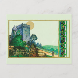 feestdagen met kasteel van Patrick Briefkaart
