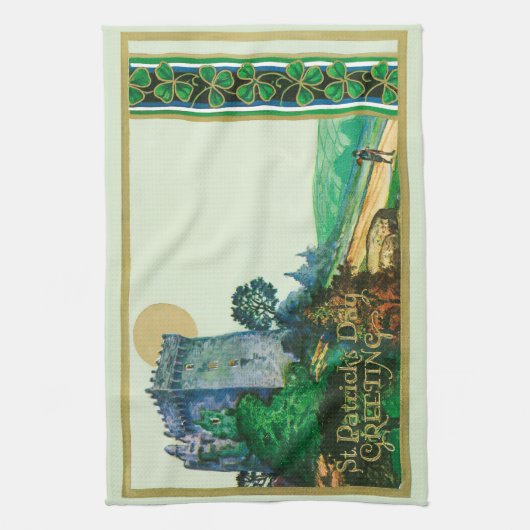 feestdagen met kasteel van Patrick Theedoek (Verticaal)