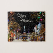 Feestdagen met kerstavond legpuzzel (Horizontaal)