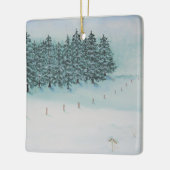 Feestdagen met kerstbomen Ornament (Links)