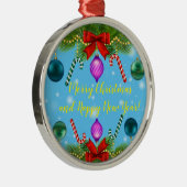 Feestdagen Metalen Ornament (Rechts)