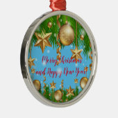 Feestdagen Metalen Ornament (Rechts)