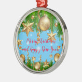 Feestdagen Metalen Ornament (Links)