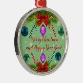 Feestdagen Metalen Ornament (Rechts)